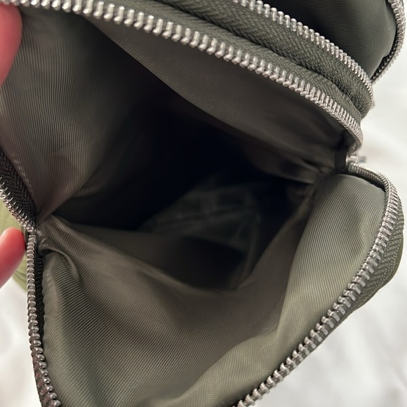 Destination Army Green Quilted Mini Backpack - Picture 5 of 5